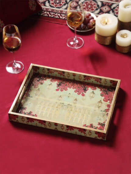 Botanica Rectangle Large Lacquer Tray