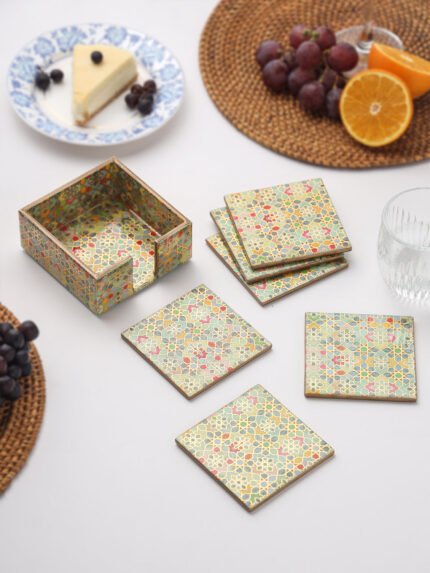 Indus Set Of 6 Coaster