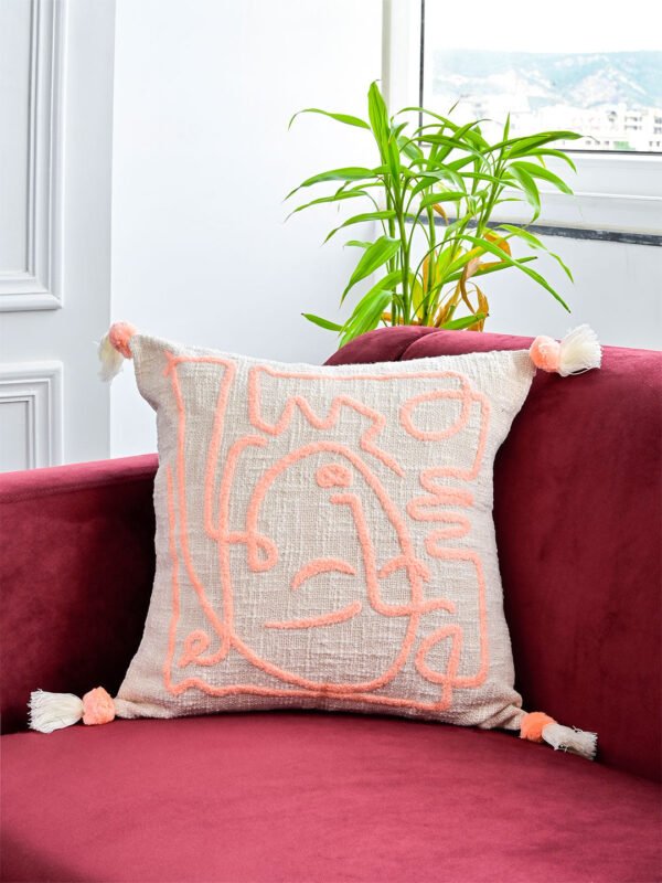 Women Embroidered Cushion Cover