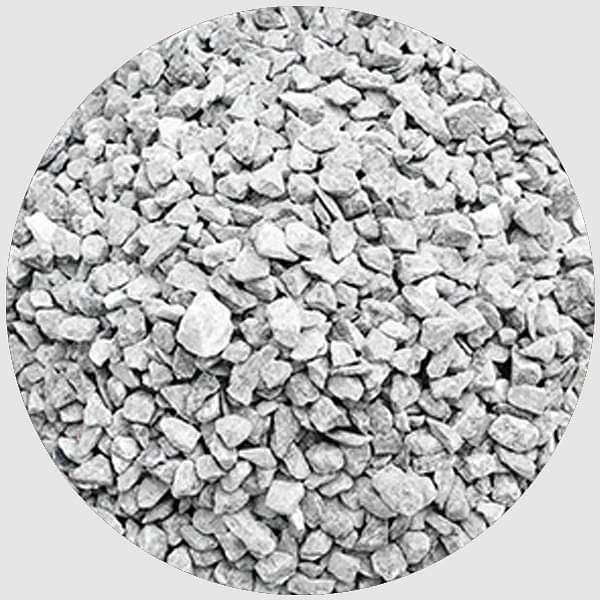 Natural Chips Pebbles (Grey, Small, Unpolished) - 1 kg