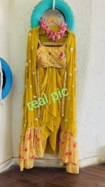 Sarong DRESS -for Haldi / Mehendi / Sangeet - Image 4