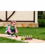 Channapatna Toys Wooden Bowling Pins & Roly Poly Toys Set for Kids, Babies (2 Years+) - Non Toxic Colors, Indoor & Outdoor Game, Fun Learning Toy for Kids - Image 5