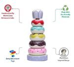 CHANNAPATNA TOYS Wooden Roly Poly Balancing Doll & Stacking Rings Toys for Kids (1 Years+) - Set of 2 Pieces - Develops Curiosity & Fine Motor Skills - Image 5