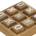 India Meets India Tic Tac Toe Wooden Puzzle Game Brain Handmade | Best Gifts - Image 3