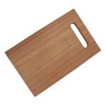 Meeran Art and Crafts Single Solid Block Neem Wood Wooden Chopping/Cutting Board Kitchen Vegetables, Fruits & Cheese, BPA Free, Eco-Friendly, Anti-Microbial (12 x 8 x 0.75 inches) - Image 4