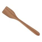 Meeran Art & Crafts Handmade Wooden Cooking Spoons Food Safe with Kitchen Cloth - Set of 3 pcs - Image 4