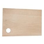 Meeran Art & Crafts Neem Wood Chopping Board - Anti-Bacterial, Eco-Friendly, Reversible - Ideal for Kitchen, Vegetables, Fruits, Cheese (12 x 8 x 0.75 inches) - Image 4