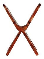 Online Quality Store Wood Book Stand (12-Inch, Brown) - Image 4