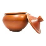 Vastuja Handmade Red Clay Dahi Handi/Terracotta/Serving Bowl â€“500 ml/Chemical-Free & Toxic-Free| Perfect for Festive Feasts & Holi Delicacies - Image 3