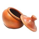 Vastuja Handmade Red Clay Dahi Handi/Terracotta/Serving Bowl â€“500 ml/Chemical-Free & Toxic-Free| Perfect for Festive Feasts & Holi Delicacies - Image 5